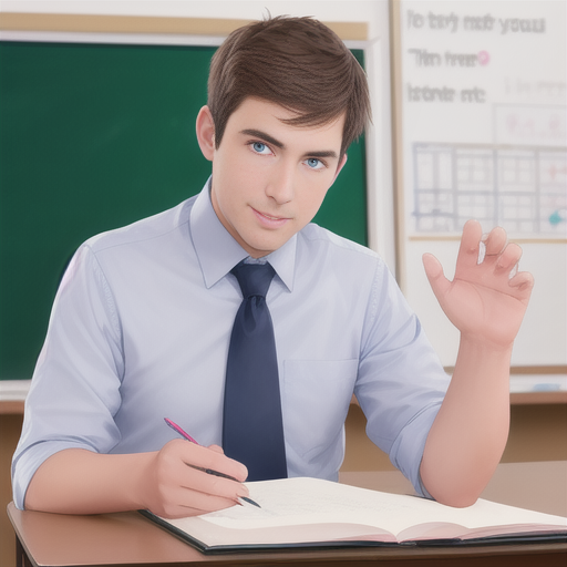 l'insegnante spiega la lezione