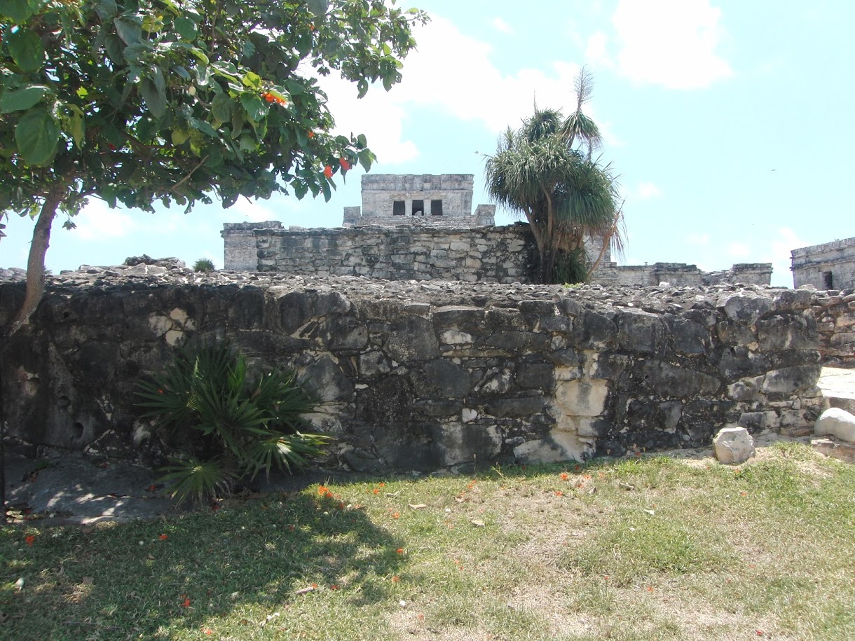 Antichi edifici a Tulum, Messico