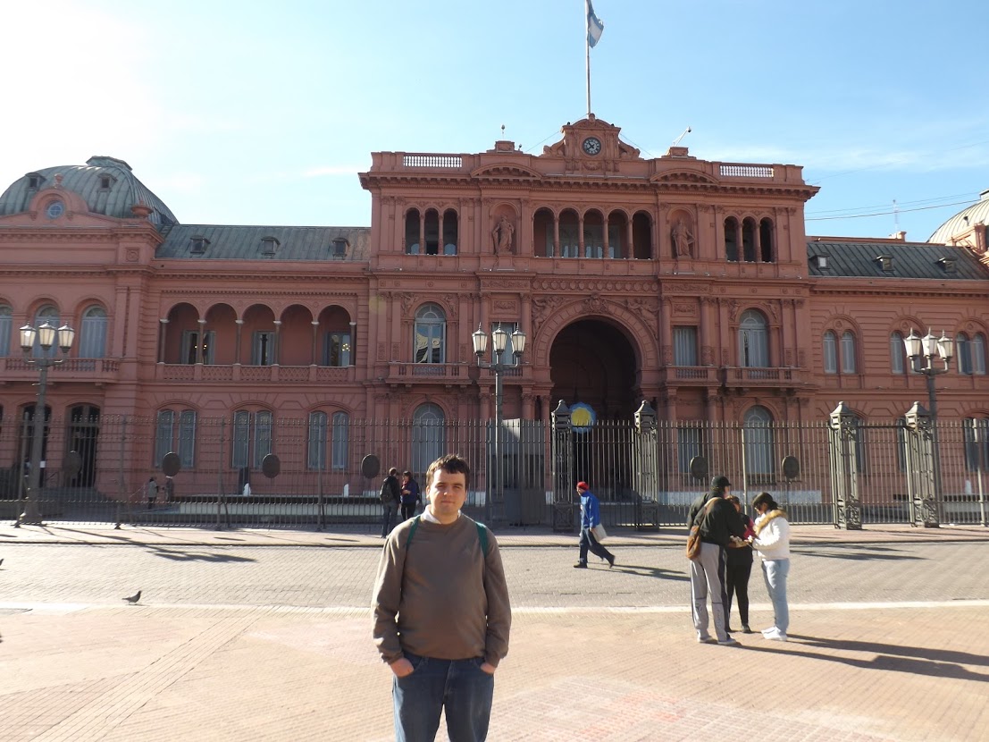 foto della Casa Rosada, a Buenos Aires, in Argentina